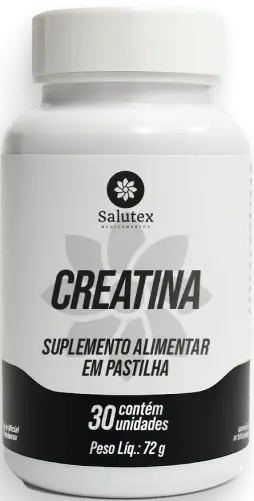 Creatina da Salutex - A melhor creatina em pastilhas do mercado